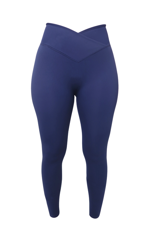 HIGH-WAIST V-SHAPE FITTED LEGGING