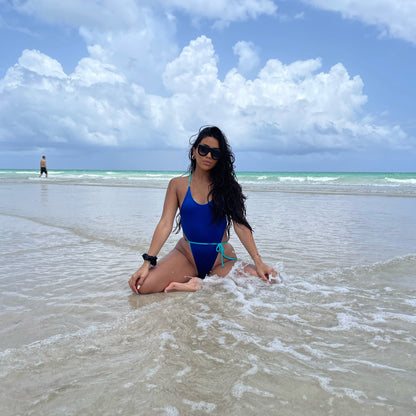 SKY + OCEAN BLUE ONE PIECE