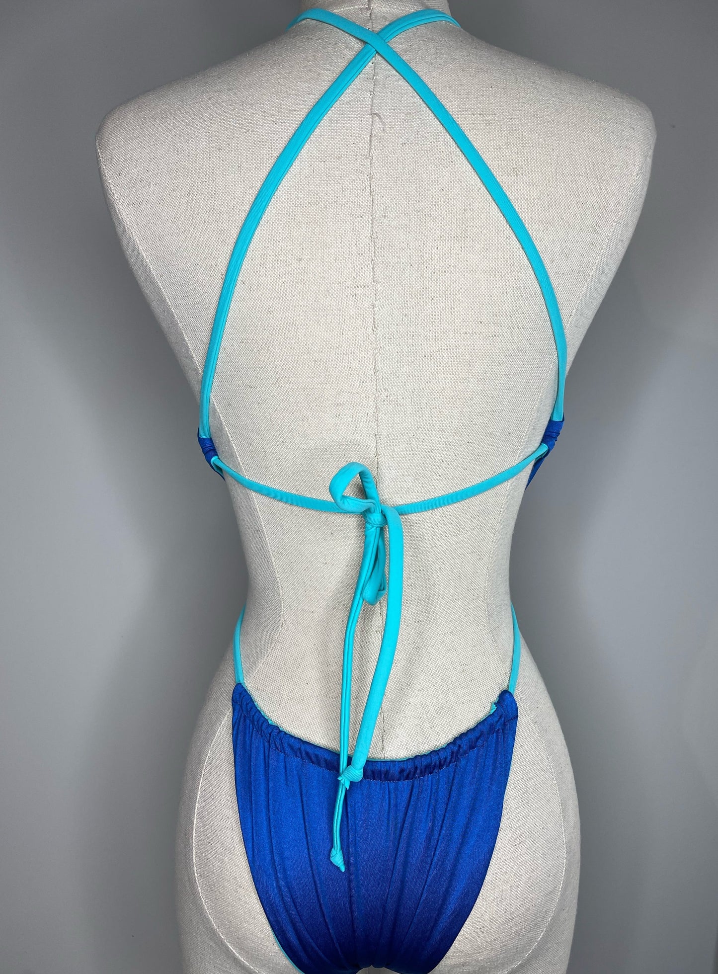 SKY + OCEAN BLUE ONE PIECE
