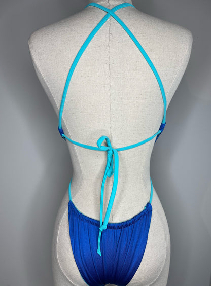 SKY + OCEAN BLUE ONE PIECE